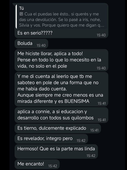 De la AUTOEXIGENCIA a la ABUNDANCIA - Workbook para pole dancers